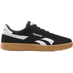 Reebok Classic Black and White Sneakers with Tan Sole - Brand New!